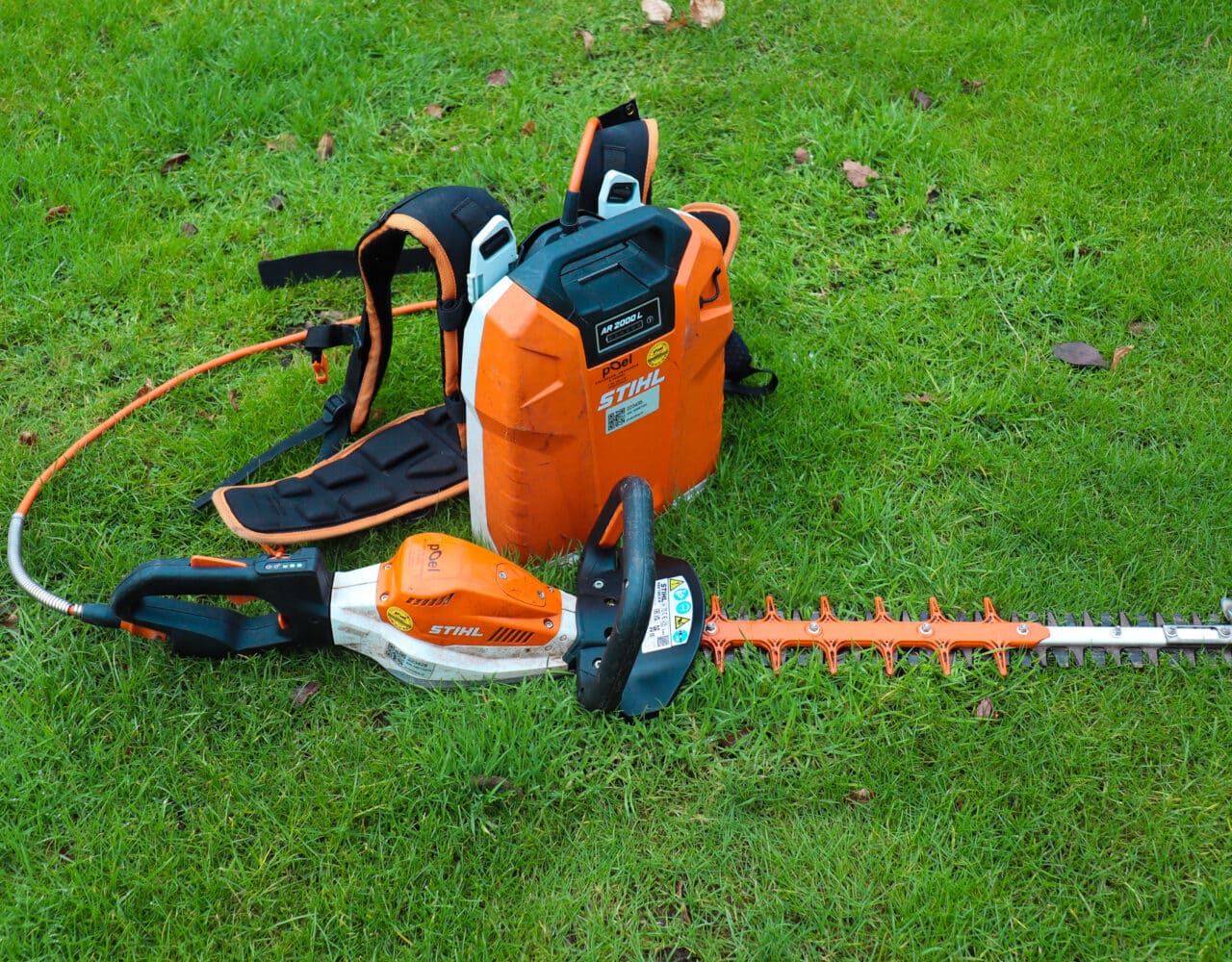 Heggenschaar Stihl HSA 130.0 R incl rugpack